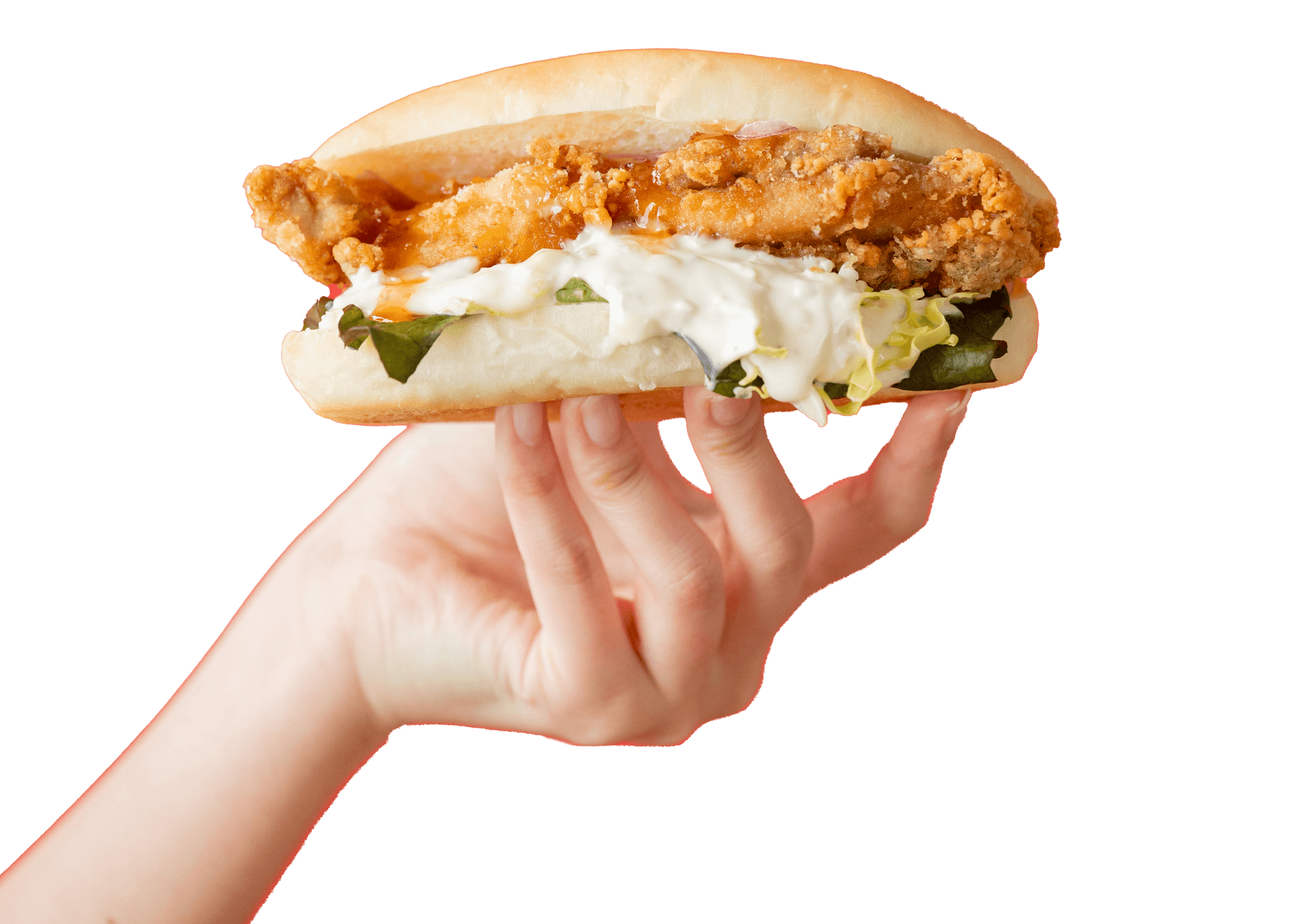 竜田揚げコッペ